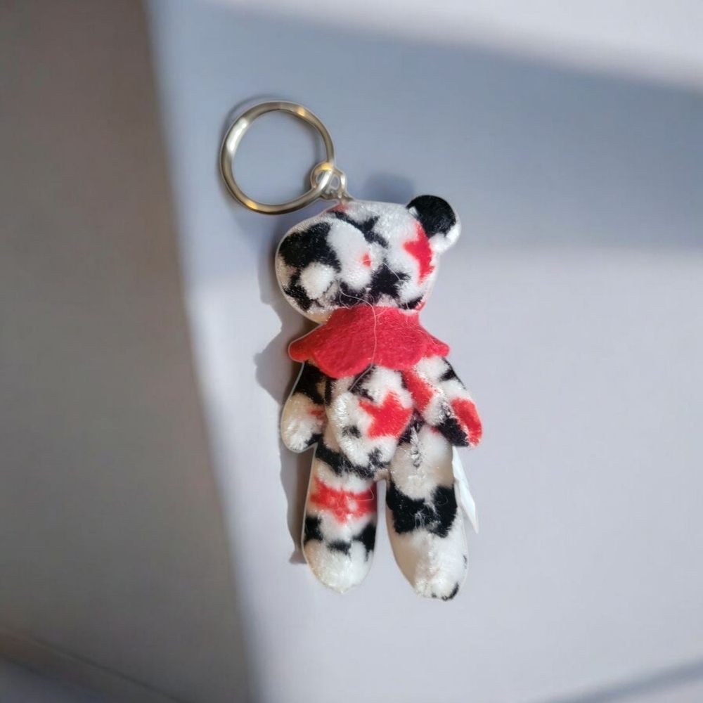 Colorful Teddy Bear Keychain